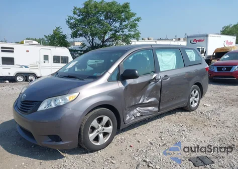 2015 Toyota Sienna L 7 Passenger from USA, damaged, VIN 5TDZK3DC1FS673621